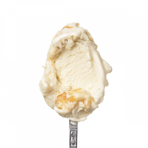 Lody o smaku Sernik z karmelem