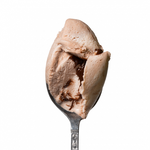 Lody o smaku Kultowe jajo (biała czekolada i krem kakaowo-orzechowy