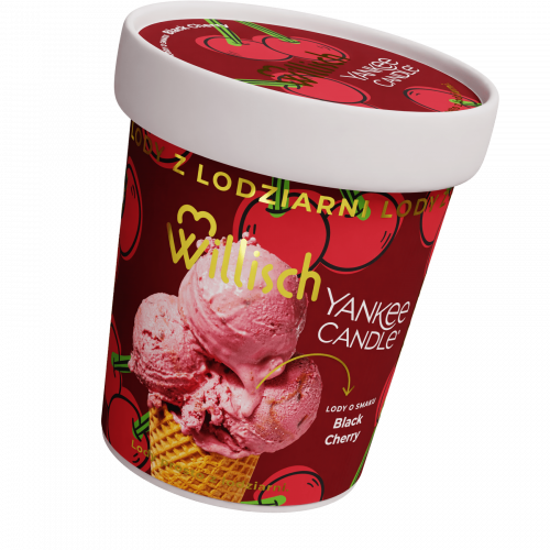 Lody o smaku Black Cherry