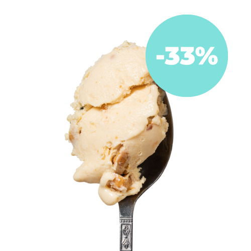 Lody o smaku Peanut butter protein