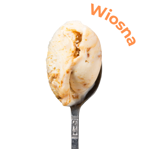 Lody o smaku Solony popcorn z karmelem