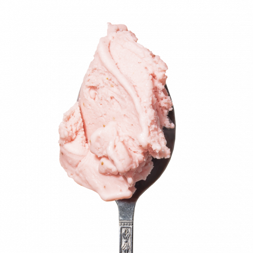 Lody o smaku Truskawki i białej czekolady