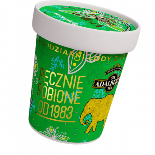 Lody o smaku Cejlońska czarna herbata z soursop i mango