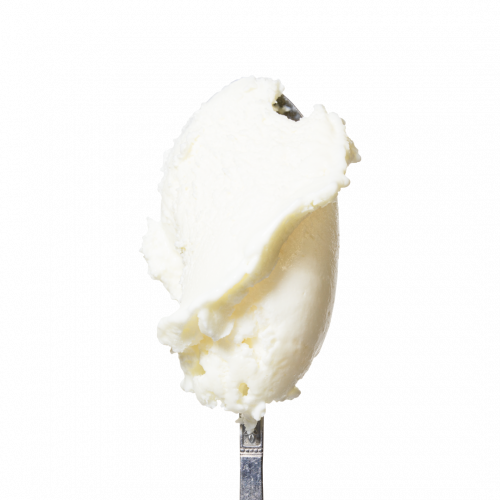 Lody o smaku śmietanki bez dodatku cukru