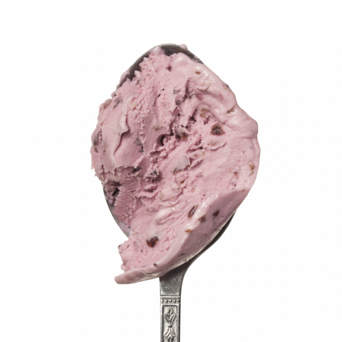 Lody o smaku Borówka na śmietance