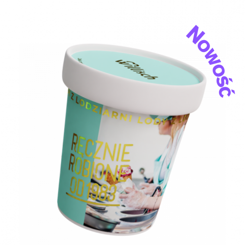 Lody o smaku Pistacja z malinami