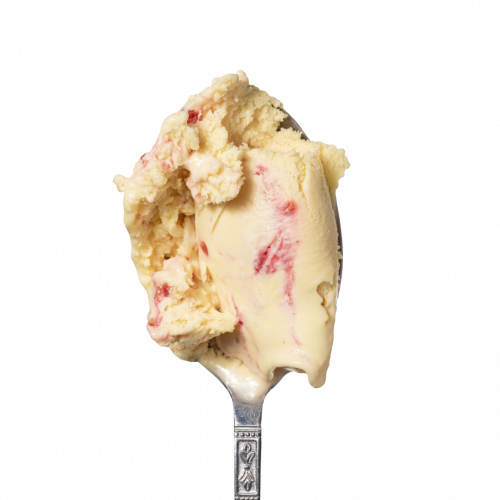 Lody mleczne o smaku Poziomianka