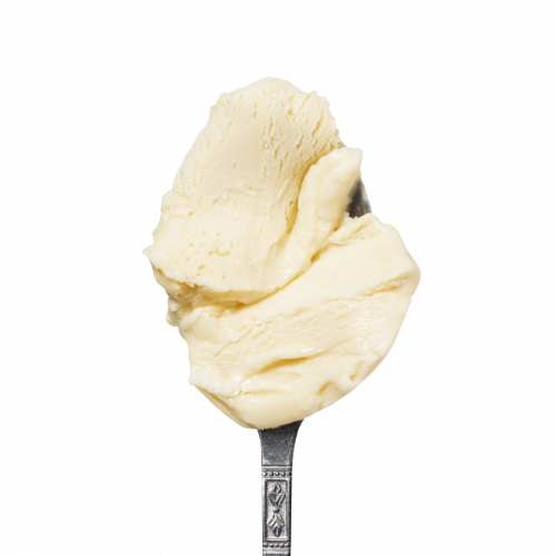 Lody o smaku Palony migdał z fistaszkiem i miodem