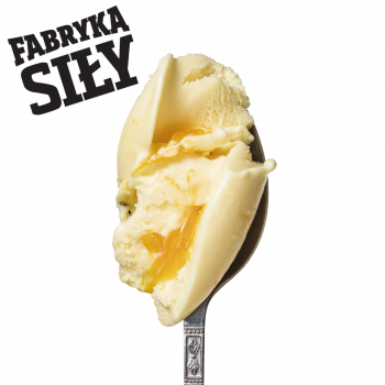 Lody o smaku sernika z pomarańczą                                                              #PROTEIN & #BEZ DODATKU CUKRU Fabryka Siły