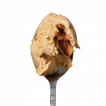 Lody o smaku Churros z karmelem