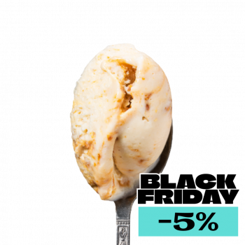 Lody o smaku Solony popcorn z karmelem