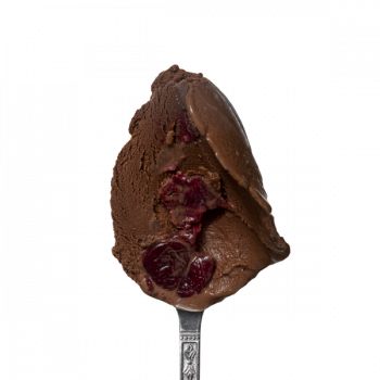 Lody o smaku czekolady ze śliwką i figą