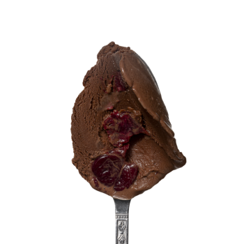 Lody o smaku Czekolada ze śliwką i figą