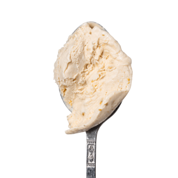 Lody o smaku Orzech włoski z pomarańczą