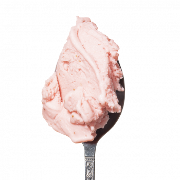 Lody o smaku Truskawki i białej czekolady