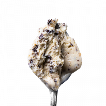 Lody o smaku Brzoskwinia z chrupiącą czekoladą