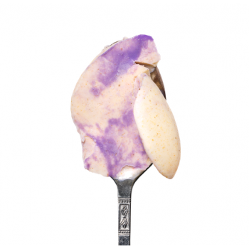 Lody o smaku Śmietanka z lawendą