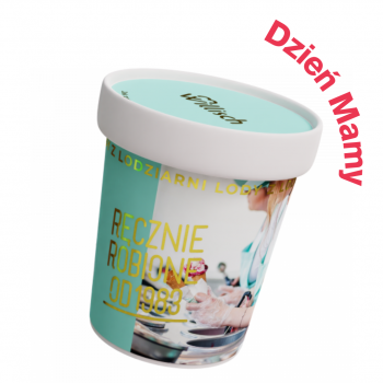 Lody o smaku Pistacja z malinami