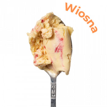 Lody o smaku Peanut butter z dżemem