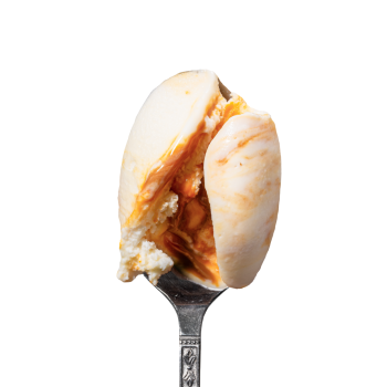 Lody o smaku Churros z karmelem