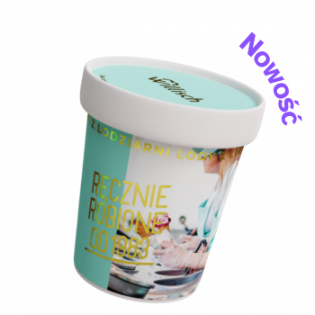 Lody o smaku Pistacja z malinami