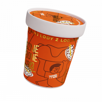 Lody o smaku Włoskie cannoli z ricottą i chrupiącą czekoladą