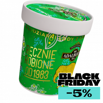 Lody o smaku Cejlońska czarna herbata z soursop i mango