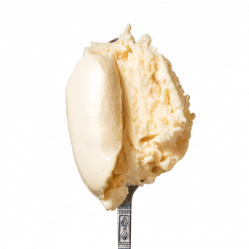 Lody o smaku  Ricotta z limonką i kruszonką